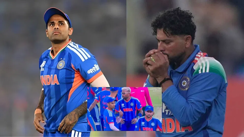 सूर्यकुमार यादव और कुलदीप यादव (X)