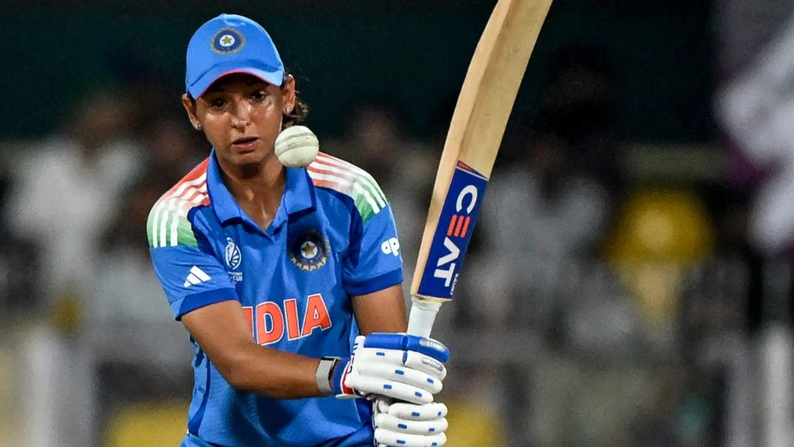 Harmanpreet Kaur injured - (Source: AFP)