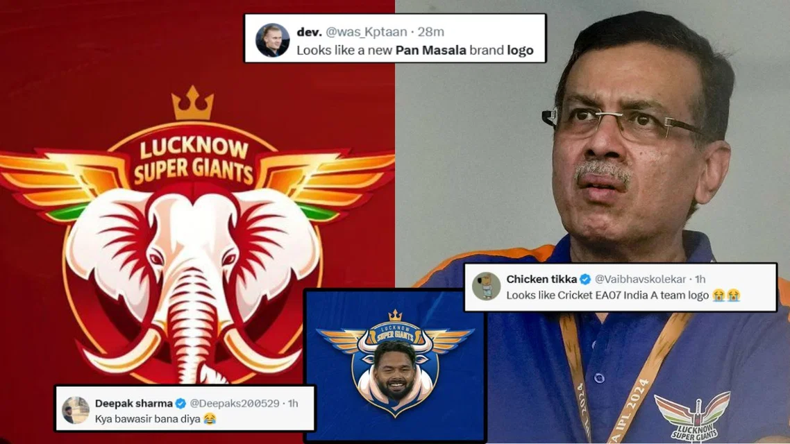 LSG logo reveal gets bashed by fans [Source: X]