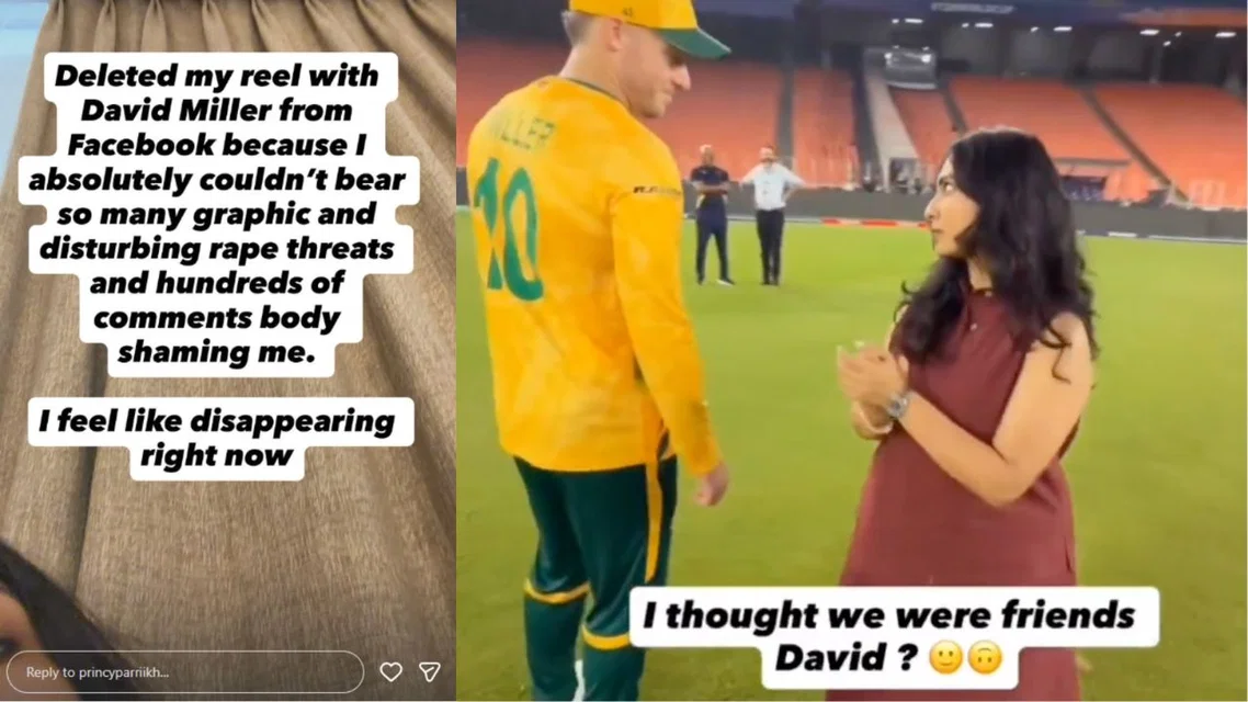 Princy Parikh became the talk of the hour after IND vs SA in Ahmedabad (x.com)