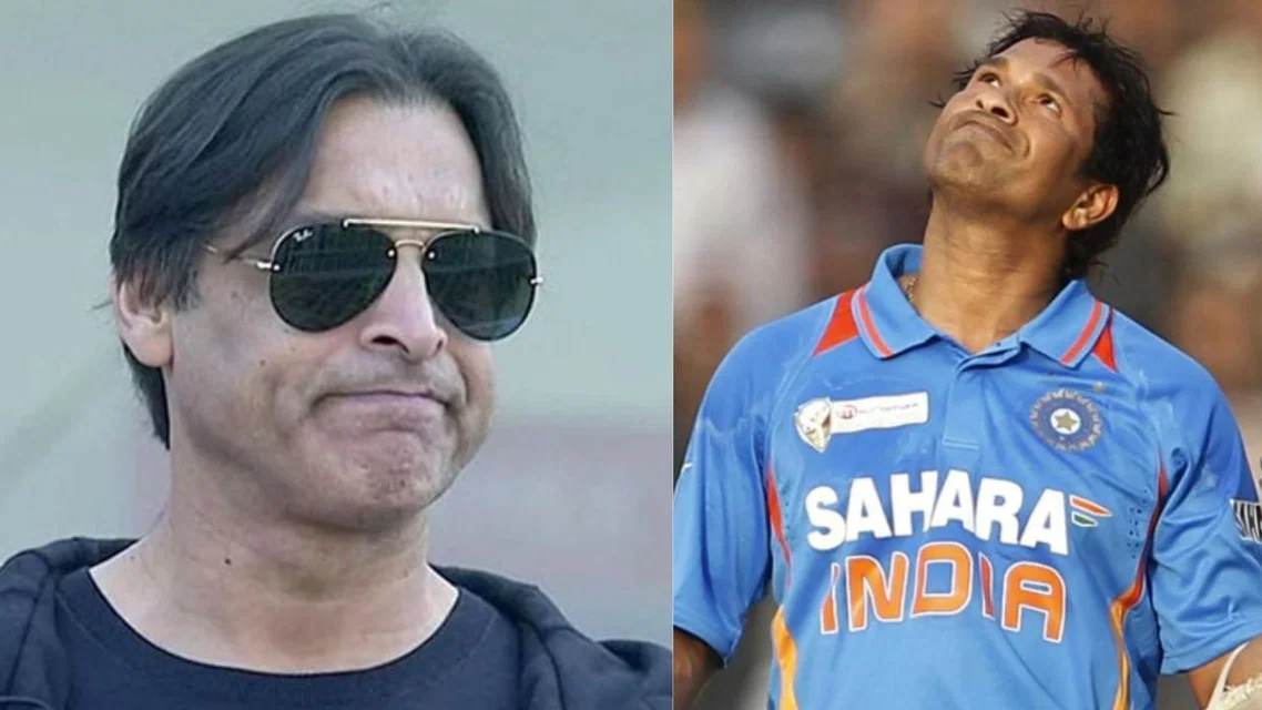 Shoaib Akhtar and Sachin Tendulkar (Source:X)