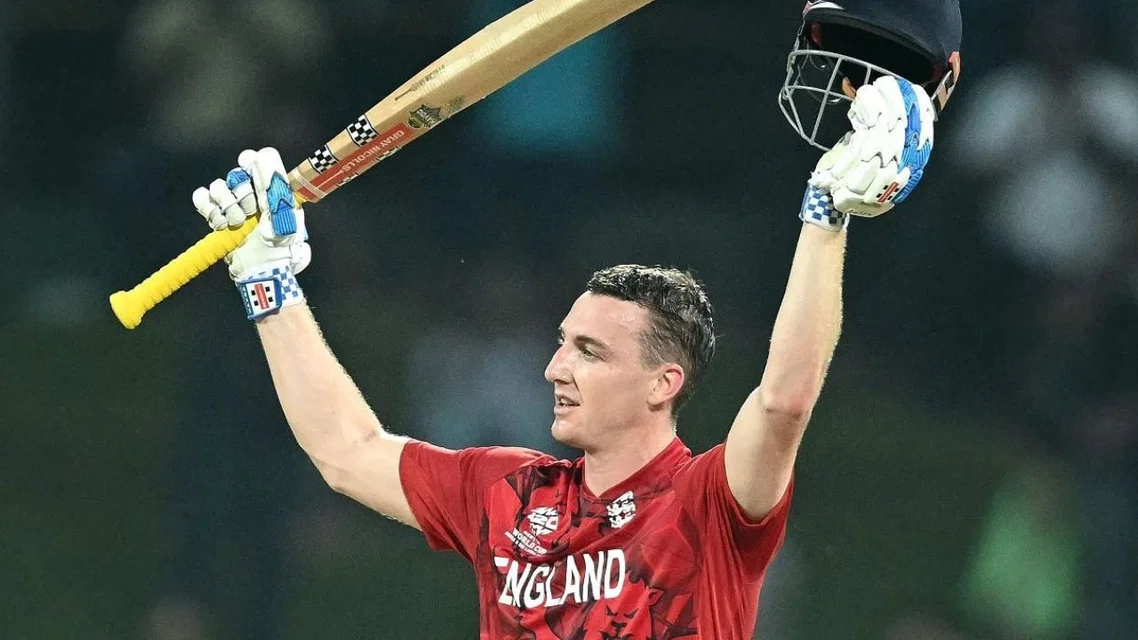 Harry Brook scored 100(51) vs Pakistan [Source: Crex_live/X.com]