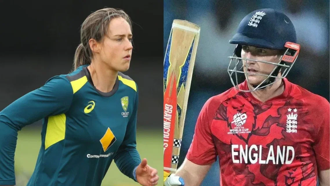 Ellyse Perry and Harry Brook [Source: @ICC, @yxshh27/x]