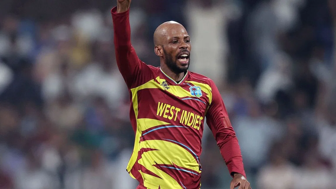 Should Roston Chase play against SA. [Source - AFP Photos]