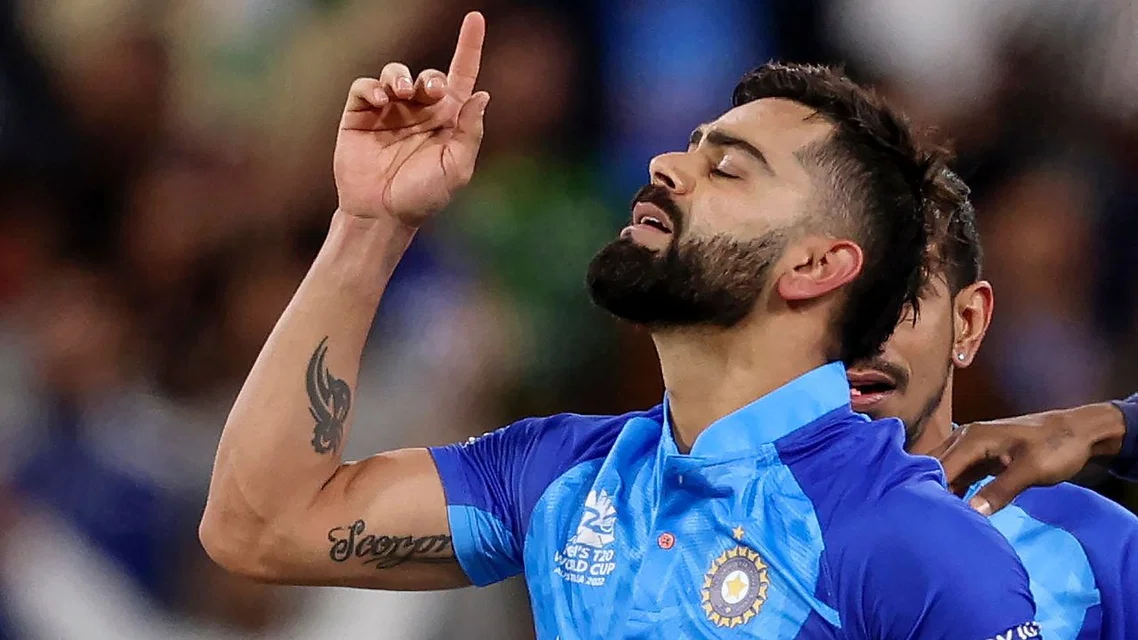 Virat Kohli during 2022 T20 World Cup (AFP)