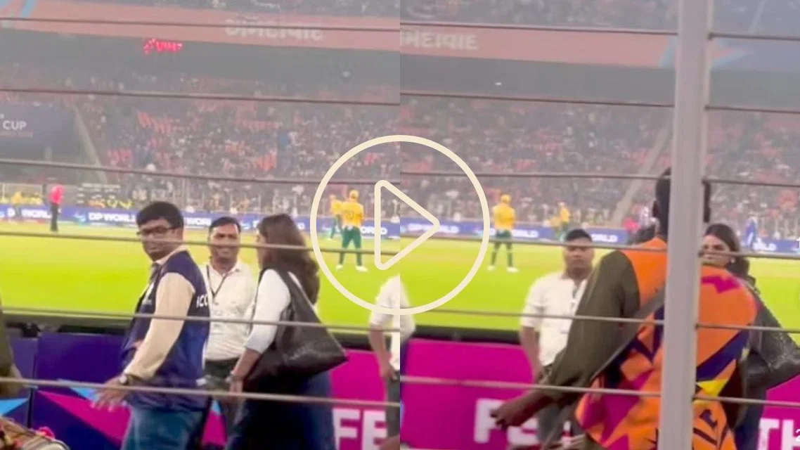 Sanjana Ganesan scared by Dhol beat (Source: @chivalrous_sharma/instagram.com)