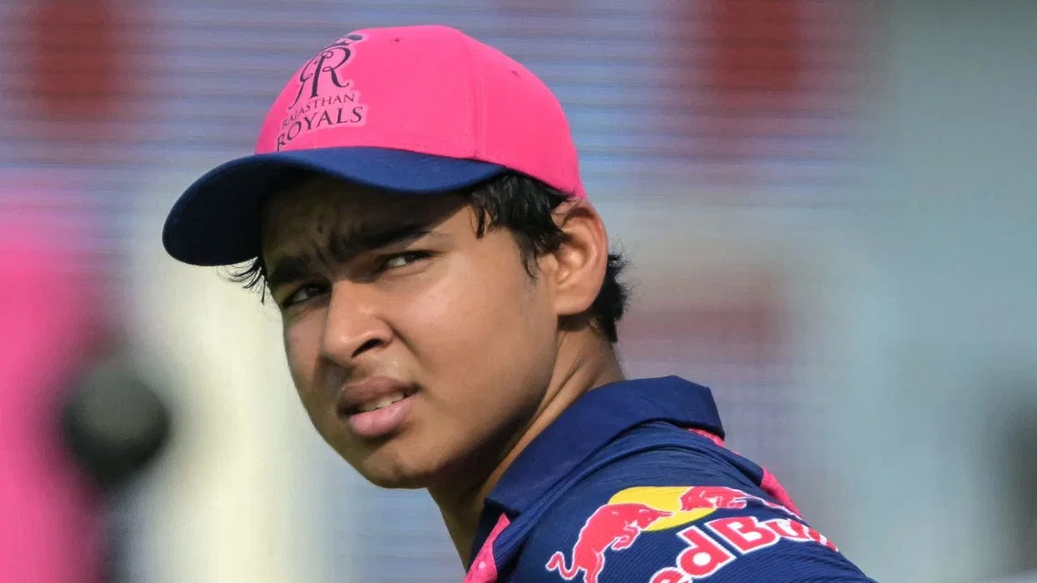 Vaibhav Suryavanshi during IPL 2025 (Source: AFP)