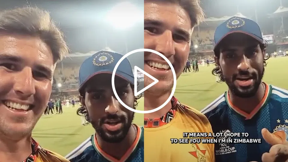 तिलक वर्मा द्वारा ब्रैड इवांस की बहन के लिए विशेष रिकॉर्डिंग वीडियो [स्रोत: X]