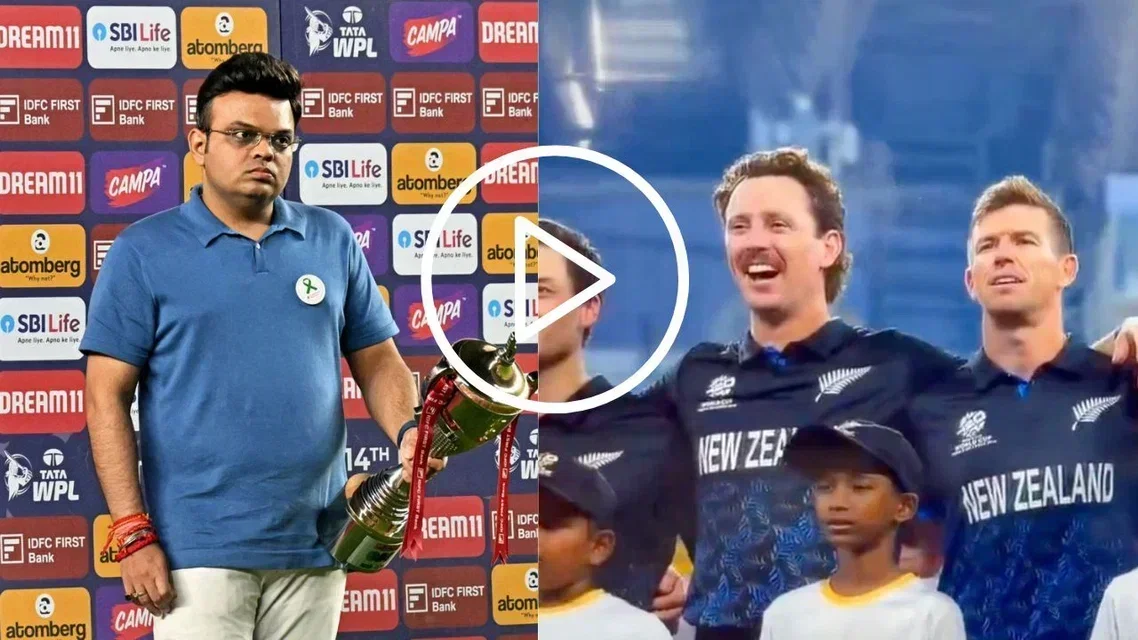 ICC makes blunder during New Zealand anthem [Source: X]
