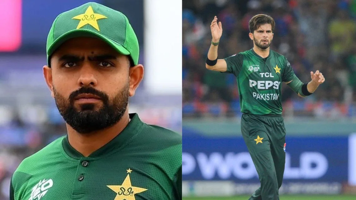 Babar Azam and Shaheen Shah Afridi (Source:X)