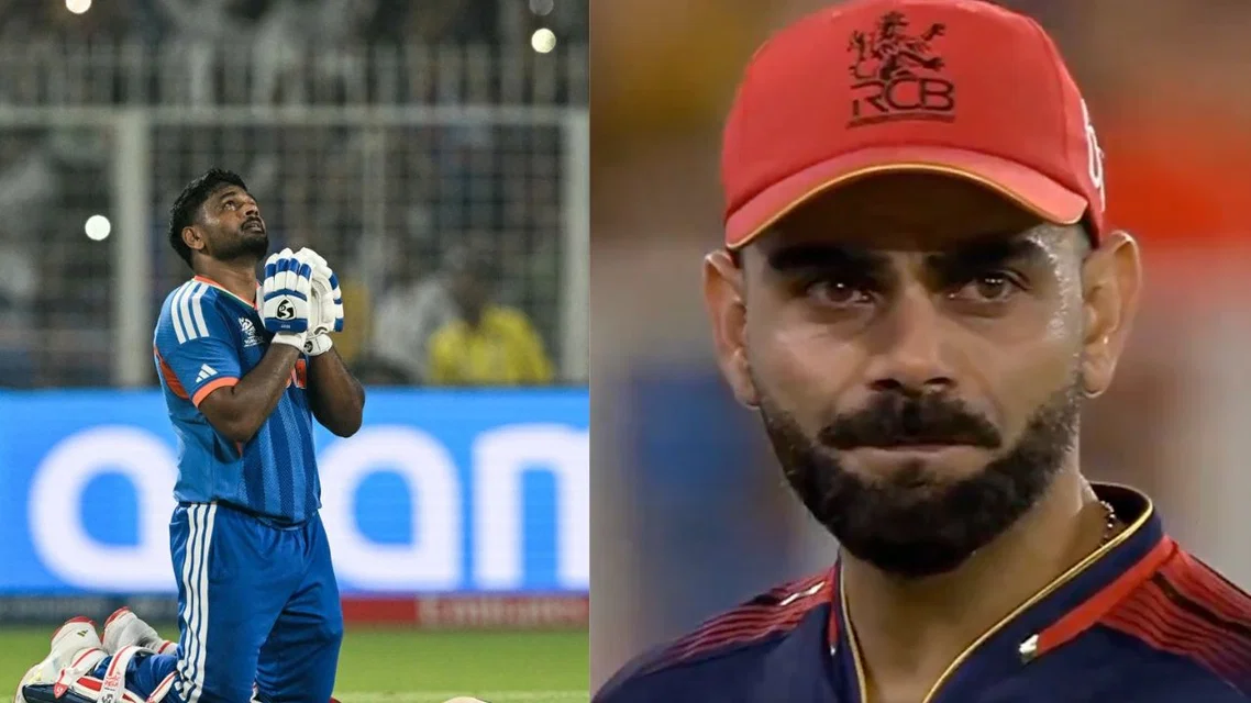 Samson surpasses Virat Kohli's T20 WC record [Source: X]
