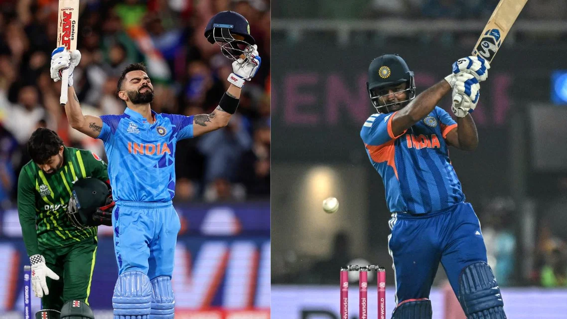 Stills from 2 of the most iconic Run Chases in T20 World Cup by India (AFP)