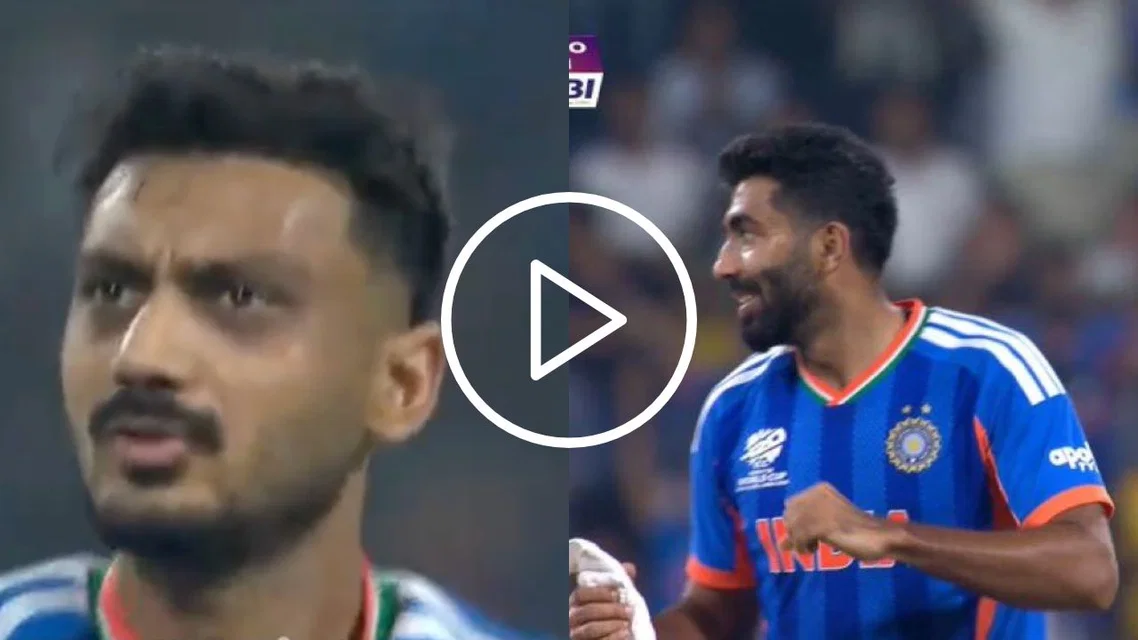 Axar Patel hurled abuses after Bumrah's error [Source: X]