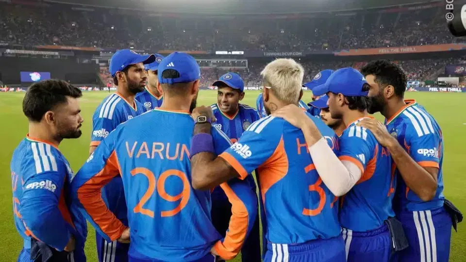 भारतीय क्रिकेट टीम। चित्र साभार: बीसीसीआई