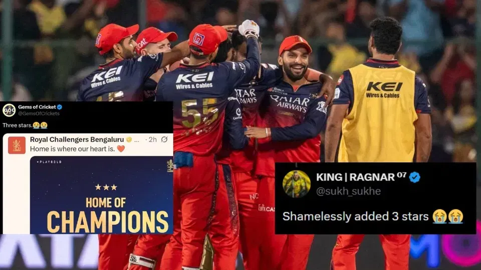 “Shamelessly Added 3 Stars”- RCB Trolled Heavily For Recent Social Media Gaffe
