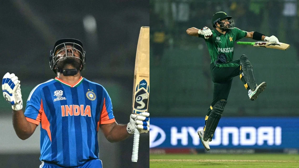 Sanju Samson and Sahibzada Farhan [Source: AFP]