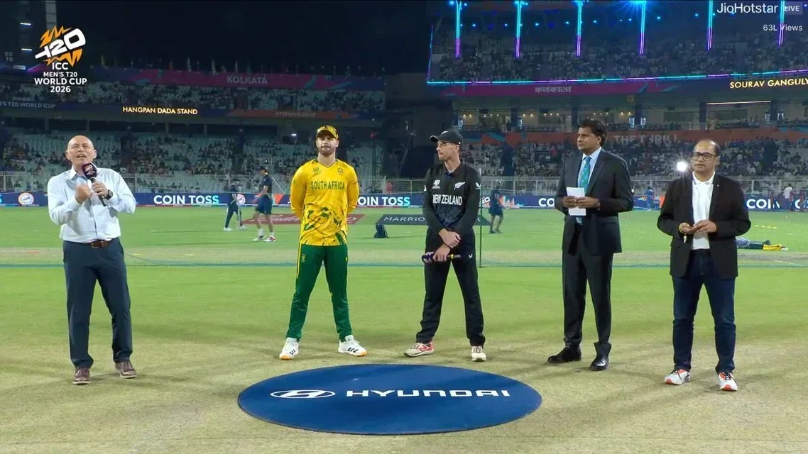 SA Vs NZ Toss (Source: Screengrab)