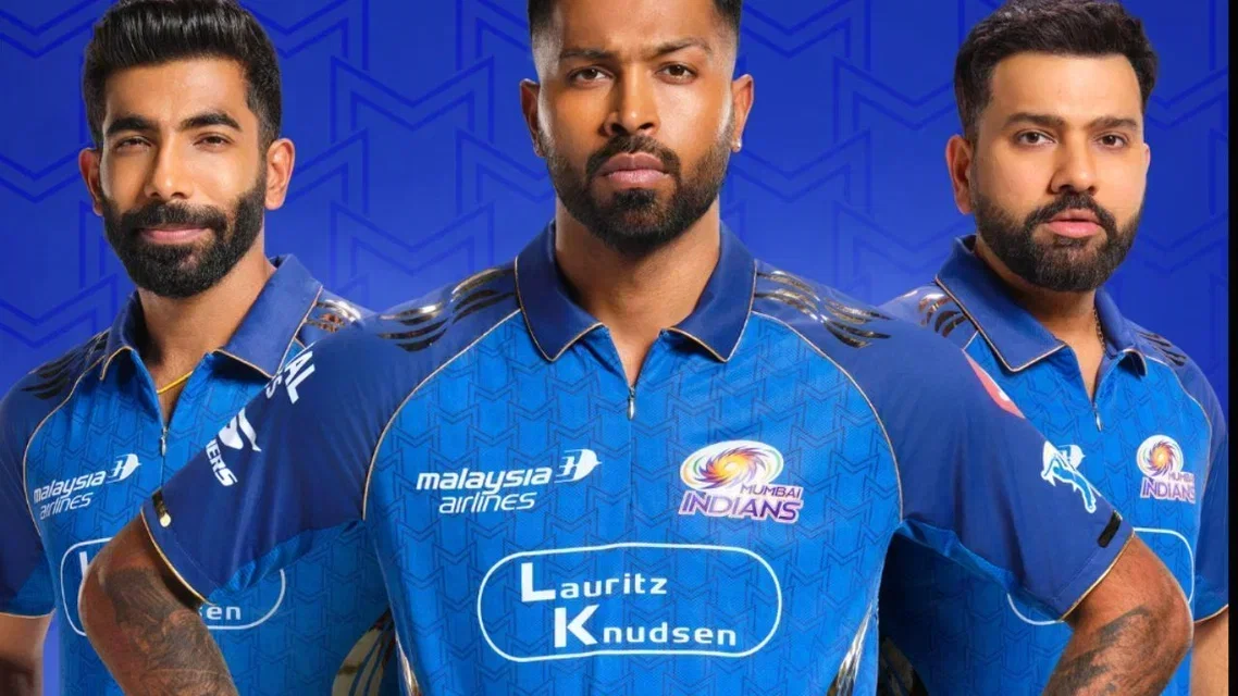 Mumbai Indian reveal new jersey [Source: X]
