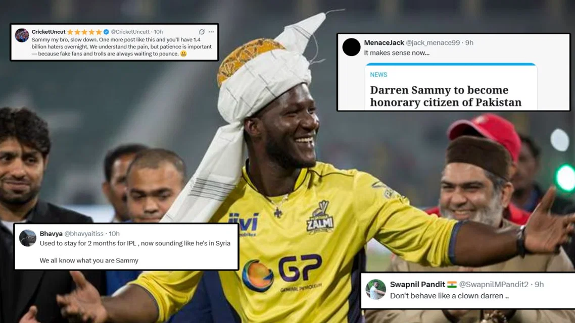 Daren Sammy faces heat after trash tweeting [Source: X]