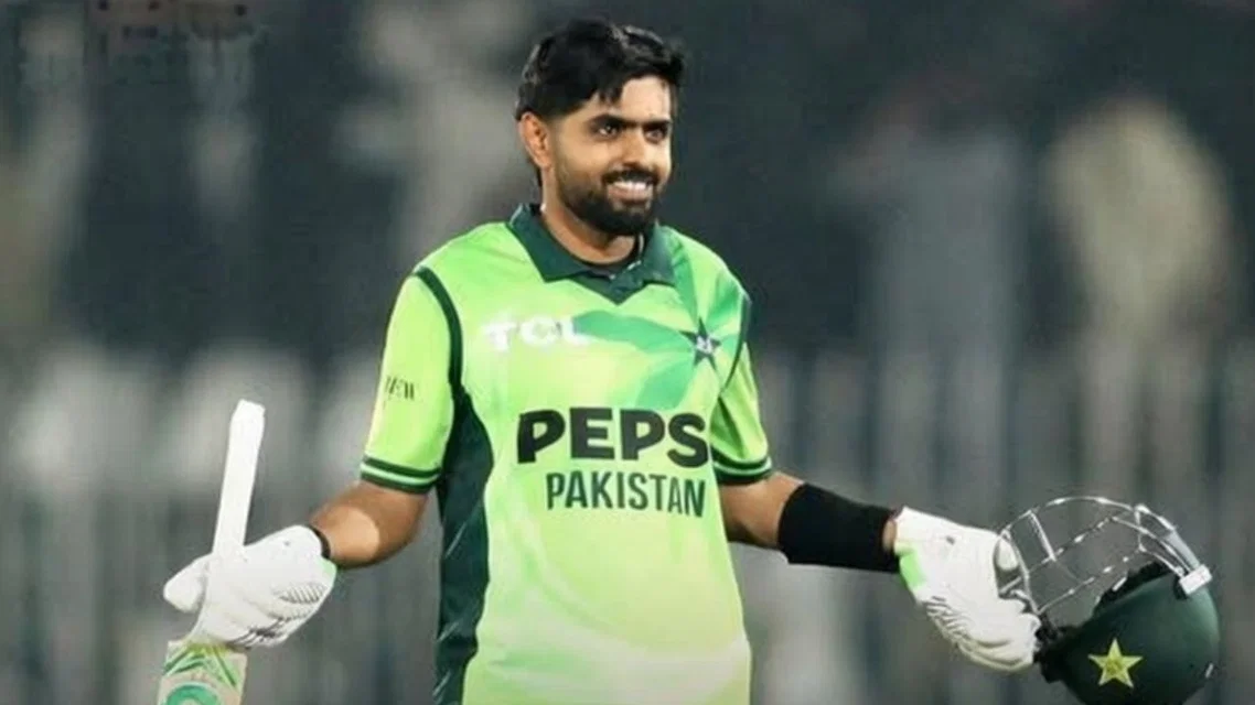 Babar Azam in Pakistan cricket team jersey [Source: X]