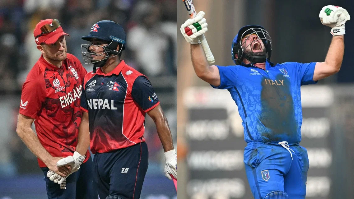 Italy and Nepal impressed fans with valiant performances in the T20 World Cup 2026 (Source: AFP)