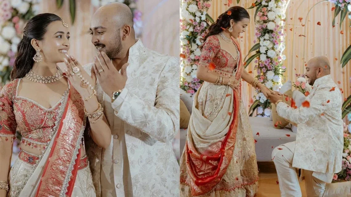 Prithvi Shaw and Akriti Agarwal engaged (Source:X)