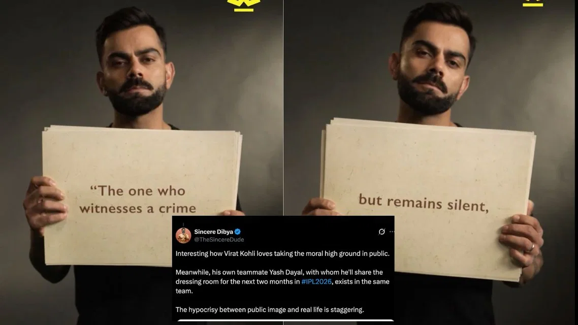 Why Virat Kohli was trolled for posting on Women's Day [Source: X]
