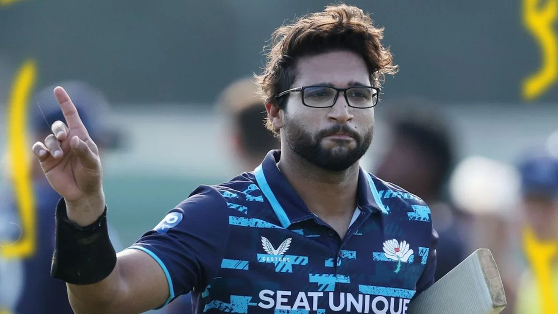 Imam-Ul-Haq registers a failure [Source: @YorkshireCCC/X.com]