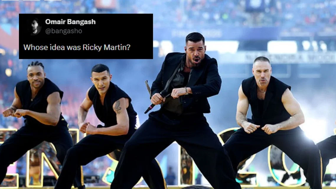 Ricky Martin performed at T20 WC 2026 final in Ahmedabad [Source: @bbctms, @bangasho/x.com]