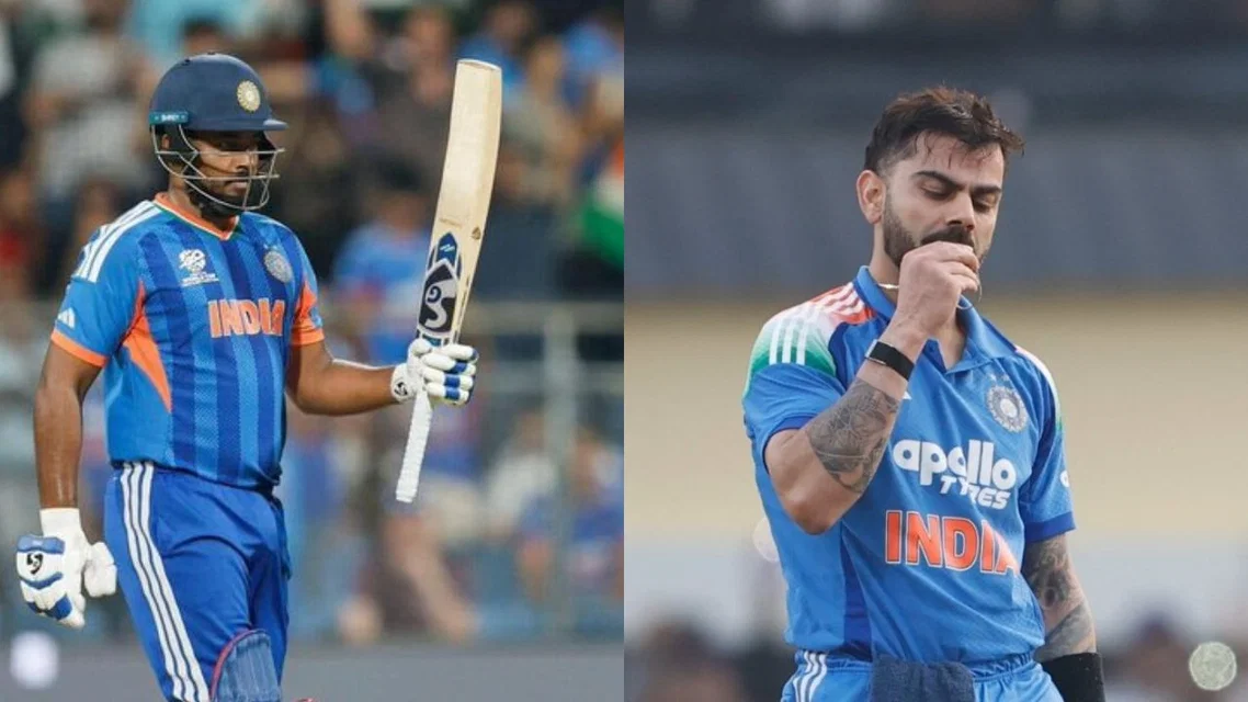 Virat Kohli and Sanju Samson - (Source: X.Com)