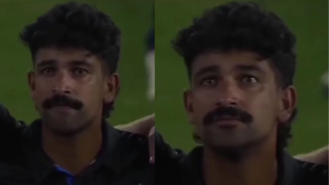 Ish Sodhi [Source: @wokenupkohli/x.com]