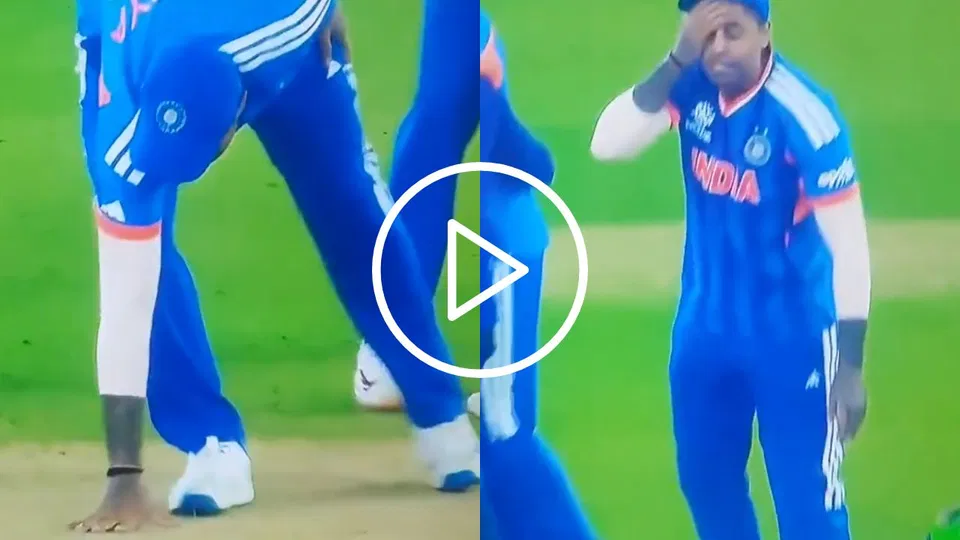 Watch- Suryakumar Yadav Replicates Rohit Sharma's Barbados Act After T20 World Cup Win
