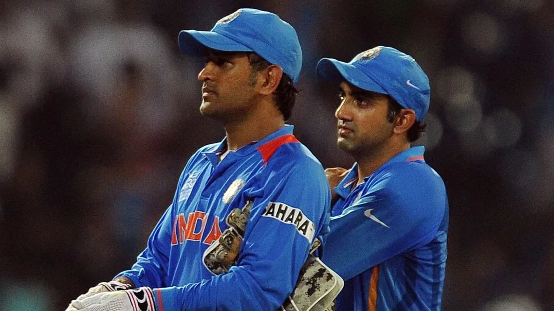 Gautam Gambhir & MS Dhoni (Source: AFP Photos)