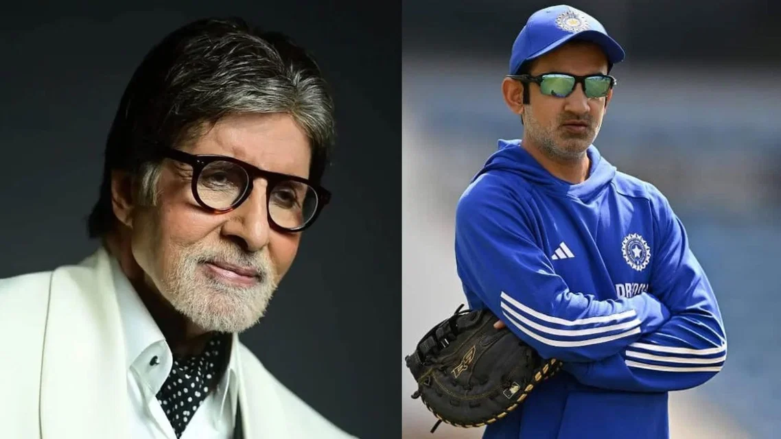 Amitabh Bachchan and Gautam Gambhir (Source:X)