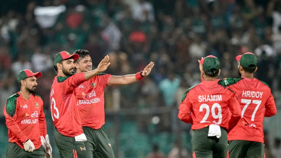 Bangladesh players in Chittagong during last year (Source: AFP Photos)