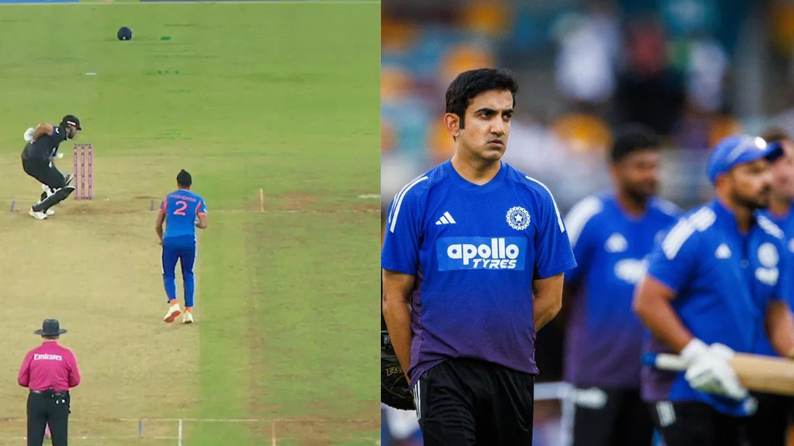 Gambhir supports Arshdeep in Daryl Mitchell saga [Source: AFP]

