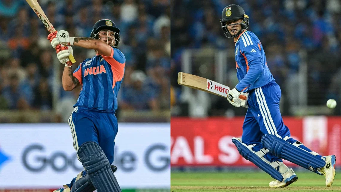 Ishan Kishan nears Abhishek Sharma in ICC rankings [Source: AFP]
