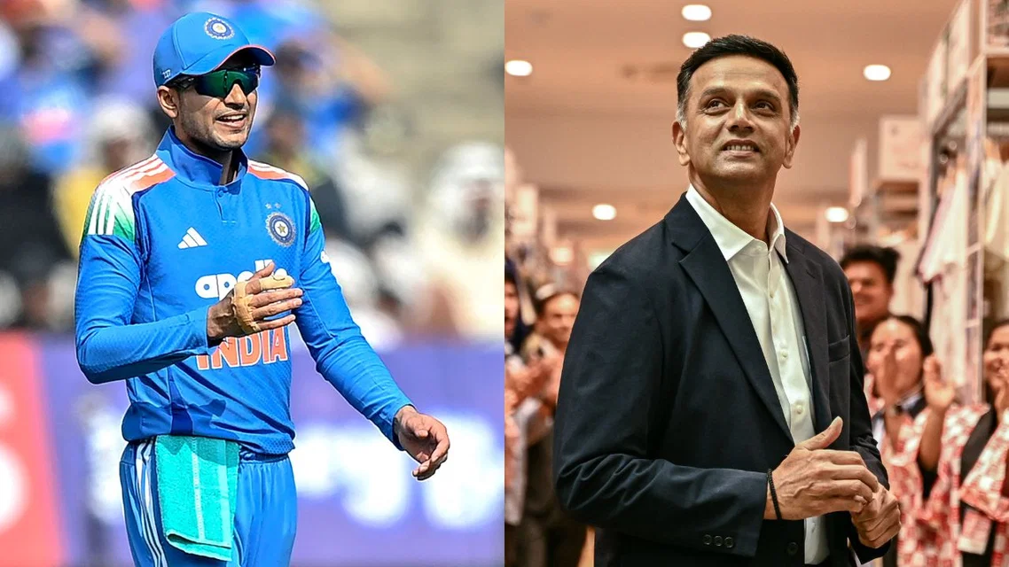 Shubman Gill, Rahul Dravid to be honoured with special awards [Source: AFP]