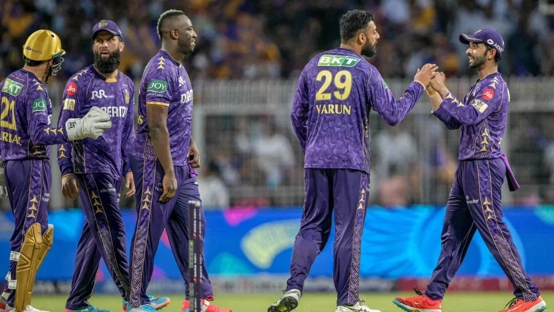 Kolkata Knight Riders team (Source:AFP)