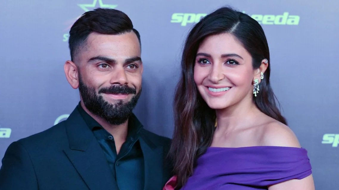 Virat Kohli and Anushka Sharma (Source:AFP)