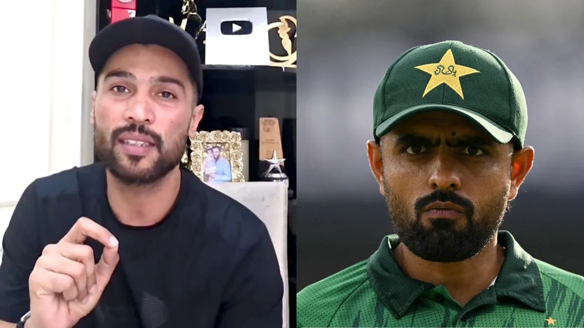 Mohammad Amir speaks on Babar Azam (Source: X/AFP Photos)