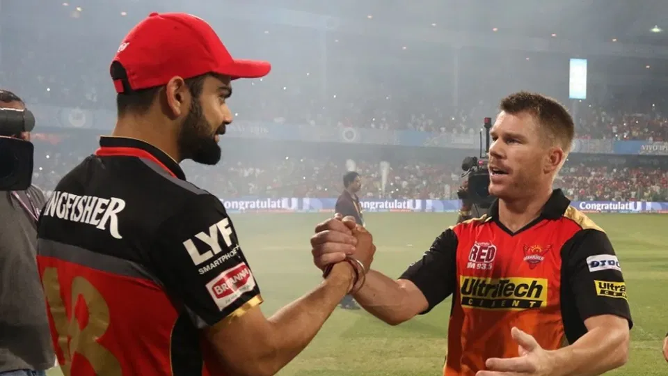 Virat Kohli and David Warner [Source: X]