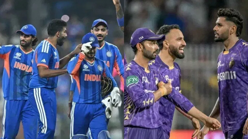 टीम इंडिया और KKR [AFP]