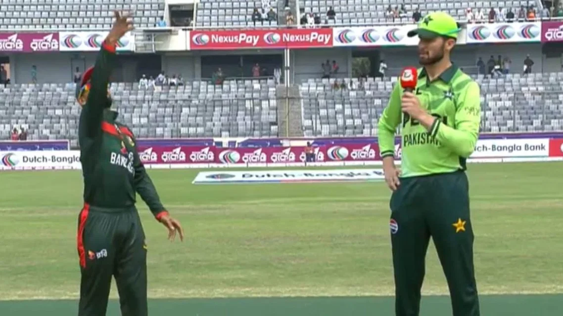 Pakistan vs Bangladesh toss - (Source: X.com)