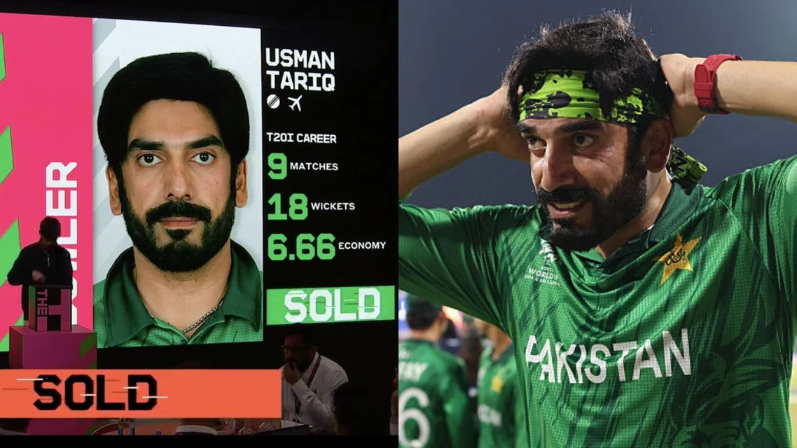 Usman Tariq salary in The Hundred 2026 auction [Source: X]