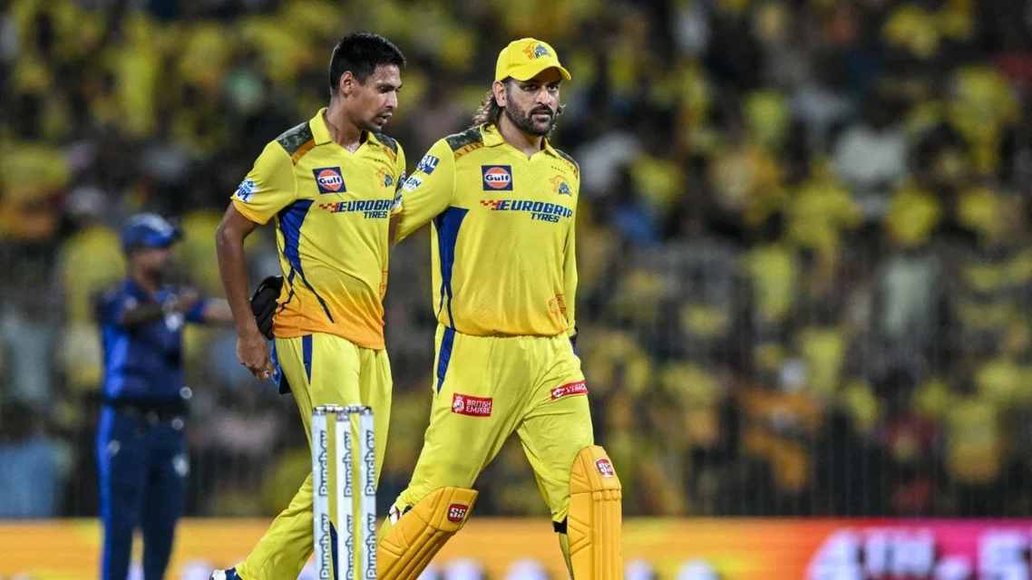 Mustafizur Rahman played with MS Dhoni's CSK back in IPL 2024 (PC-afp.com)