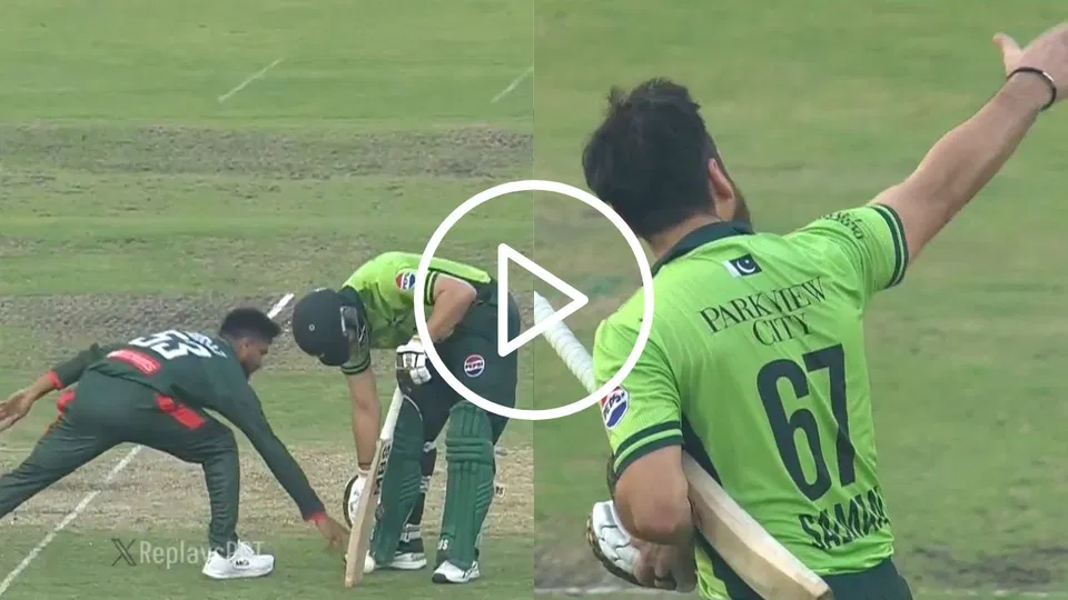 Watch- Massive Fight In Dhaka! Salman Agha Furious After Never-Seen-Before Runout