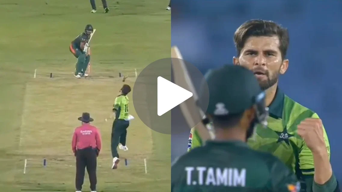 Shaheen Afridi in action (Source: X)