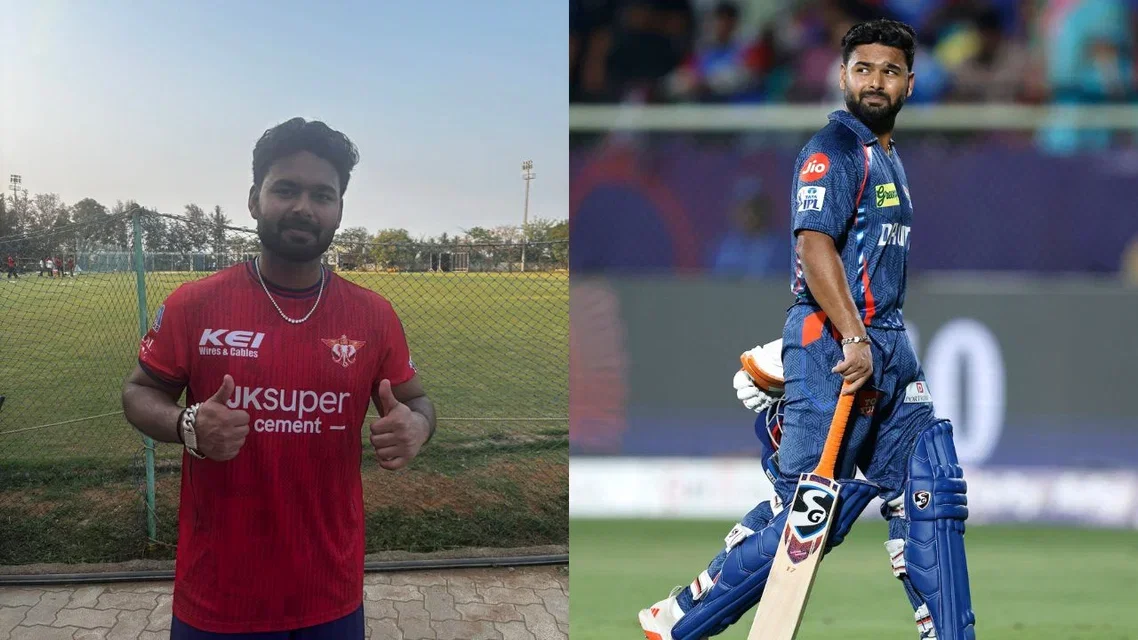Rishabh Pant's amazing transformation (Source: @venkatatweets/x.com, @Rajiv1841/x.com)