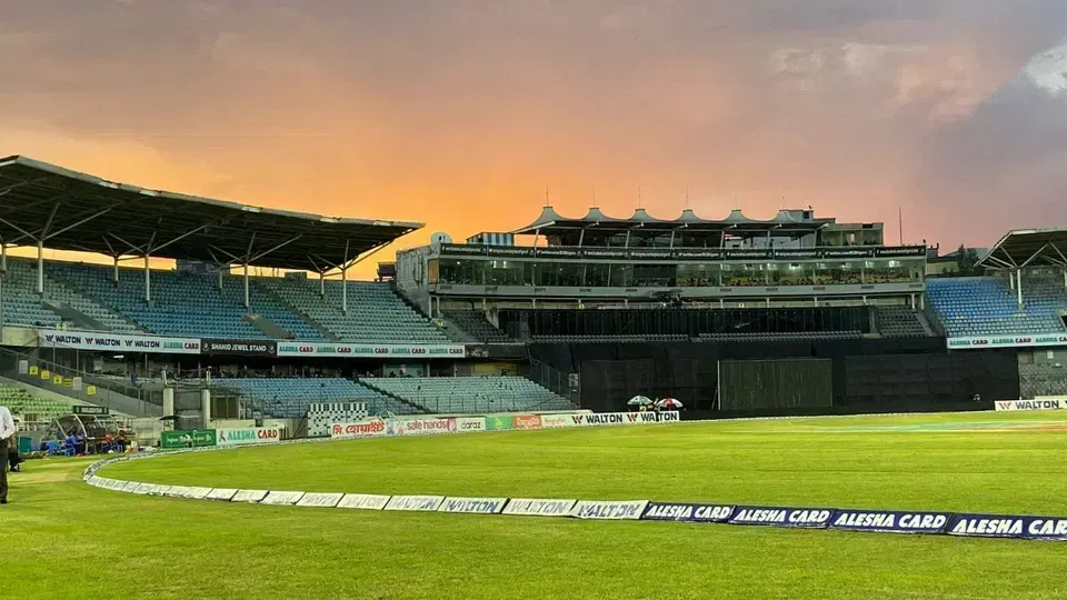 शेर-ए-बांग्ला स्टेडियम की पिच और मौसम रिपोर्ट (स्रोत: @BLACKCAPS/x.com)